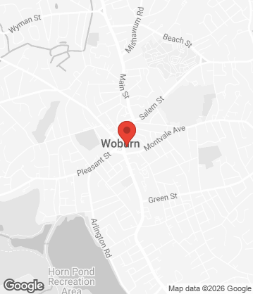 Map of The Brickyard - 371 Main St, Woburn, MA, 01801, US